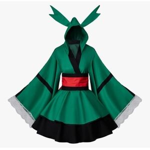 Flawed Midoriya Izuku Deku Cosplay Costume